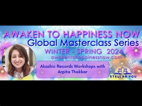 Akashic Records Workshops With Arpita Thakkar Youtube