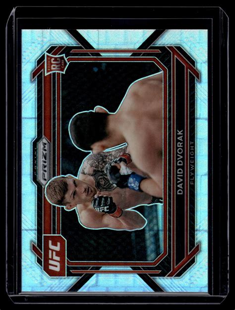 David Dvorak Panini Prizm Ufc Premium Box Set Pandora Card