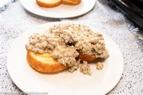 Keto Sausage Biscuits And Gravy Recipe Isavea Z