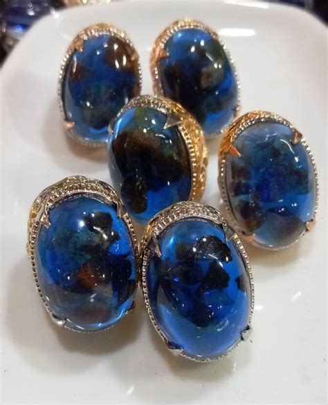 Batu Cincin Getah Pohon Katilayu Biru Lazada Indonesia