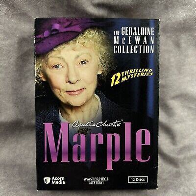 Agatha Christie Marple The Geraldine McEwan Collection DVD Box Set 12