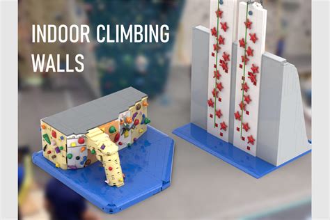 Lego Ideas We Love Sports Bouldering And Speed Climbing Walls