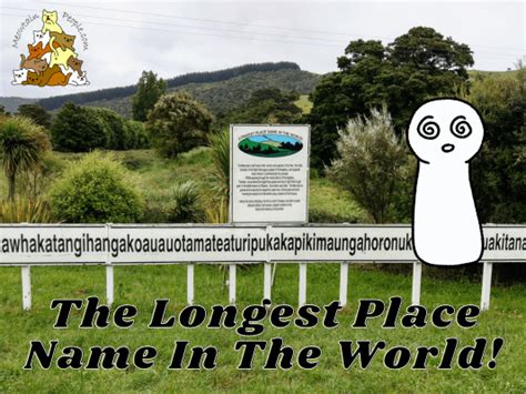 Napier / Hasting, and The Longest Place Name In The World