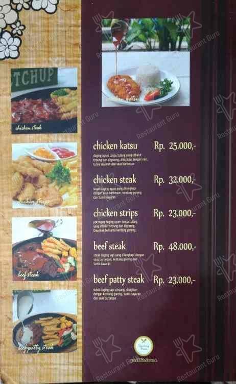 menu  grillicious steak restaurant south jakarta
