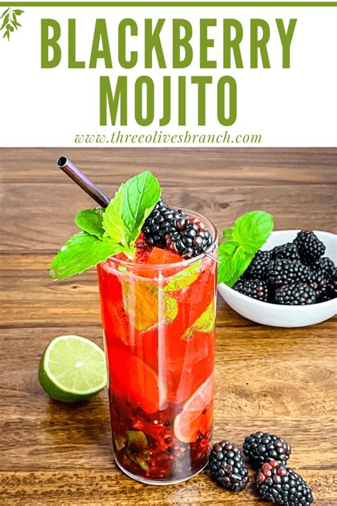 Blackberry Mojito Three Olives Branch