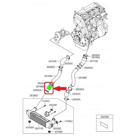 Rura Intercoolera Kia Sorento Crdi A