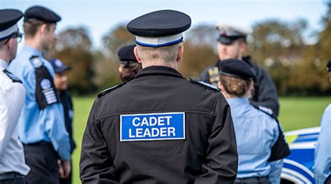 Police cadets leaders | Essex Police