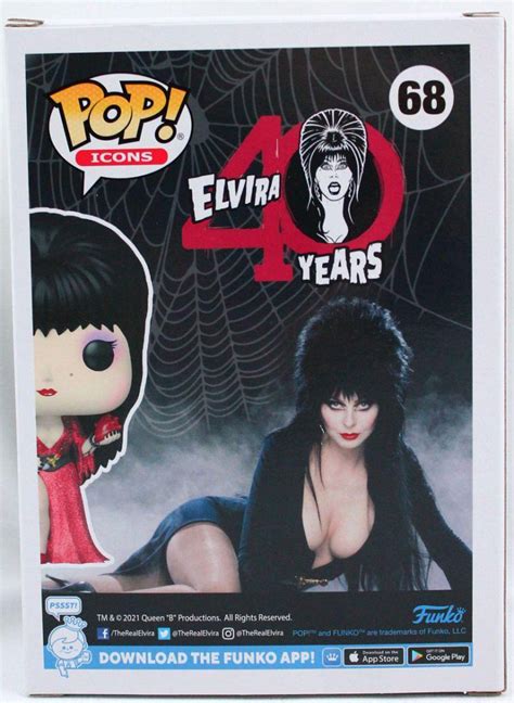 Cassandra Peterson Signed Elvira Mistress Of The Dark Elvira