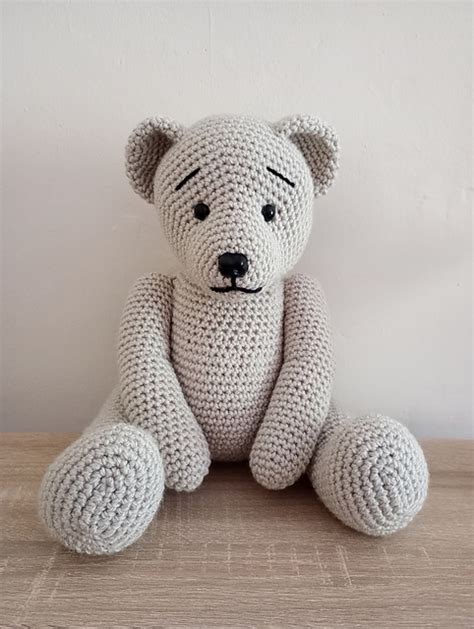 Ravelry Traditional Teddy Bear Pattern By Beverley Arnold