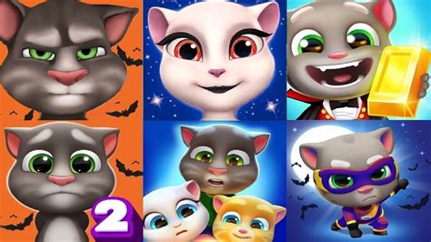 My Talking Tom 2 Vs My Talking Tom Halloween 2020 Talking Angela