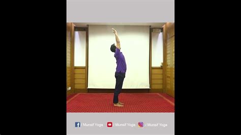 Standing Backbend Pose Anuvittasana Stehende Backbend Pose Munsif