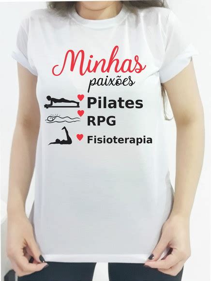 Camiseta Fisioterapia Loja Blinya Elo Produtos Especiais