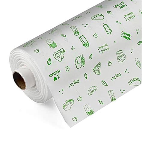 Generic Reusable Food Wrapi Butter Paper Roll Chapati Wrap Paper