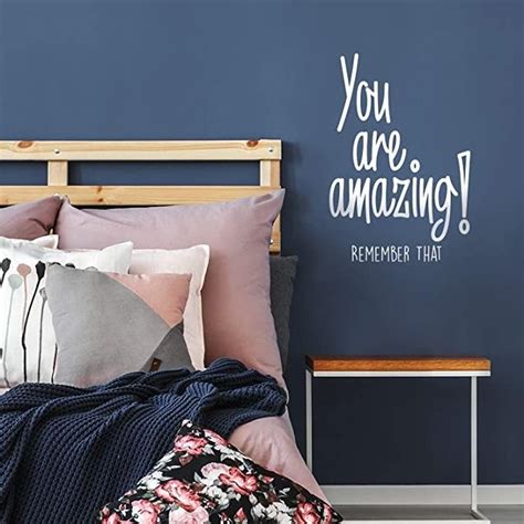 You Are Amazing Remember That Inspirational Life Quotes Wall Art