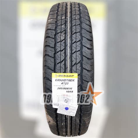 Lốp Vỏ Xe Dunlop 20580r16 104s Grandtrek At20 Giá Tốt