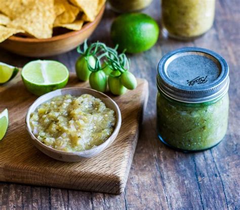 Green Tomato Salsa Verde: Canning Recipe | Recipe | Salsa verde ...