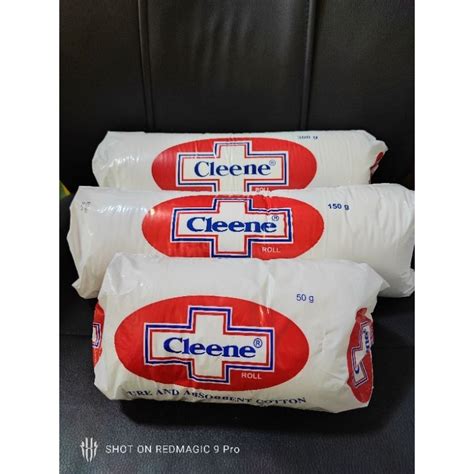 cleene cotton roll pure  abosorbent  cotton shopee philippines