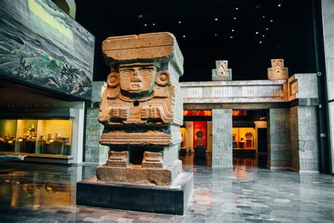 Museu Nacional De Antropologia Na Cidade Do M Xico O Mundo Seu