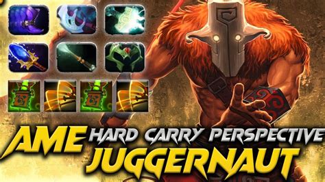 Ame Juggernaut The Hard Carry Dota 2 Pro Full Gameplay 7 35D Patch