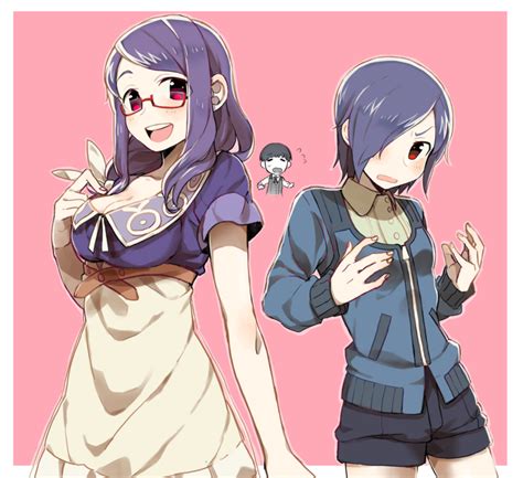 Kirishima Touka Touka Kirishima Kamishiro Rize Rize Kamishiro