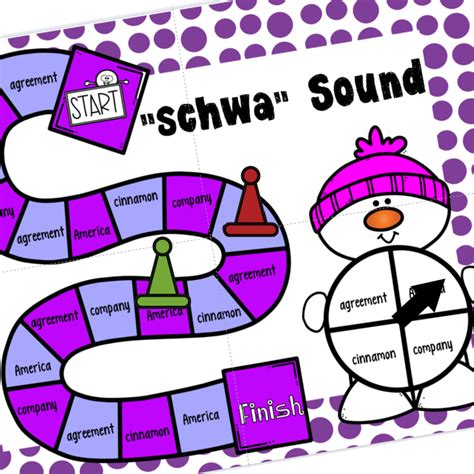 Teaching Schwa Worksheet