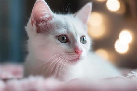 Cute White Cat Stock Photos, Images and Backgrounds for Free Download