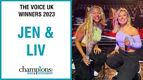 Jen And Liv Winners Of The Voice Uk Showreel 2024 Youtube