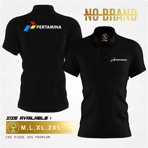 Jual Baju Pertamina Kaos Pertamina Polo Tshirt Pertamina Bumn Shopee