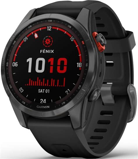 Kj P Garmin Fenix S Solar Slate Gray With Black Band