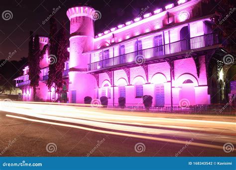 Light Trail Passing through Cellular Jail Pancient,andaman,andaman,and ...