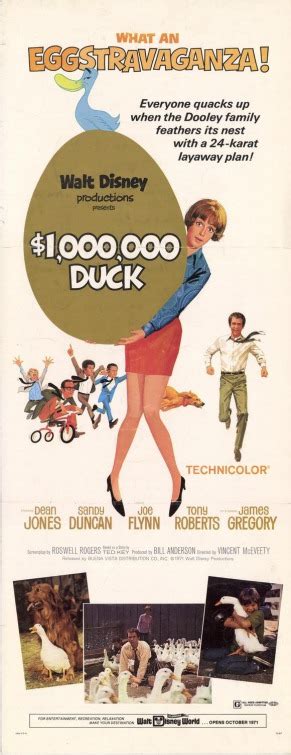 The Million Dollar Duck Movie Poster (#2 of 2) - IMP Awards