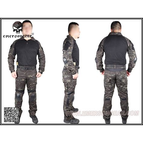 Emerson Uniforme Combat G2 Multicam Negro Airsoft Galicia