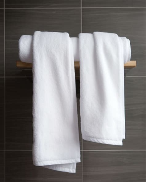 Download Neatly Folded White Towels on Wooden Rack Mockups Online ...