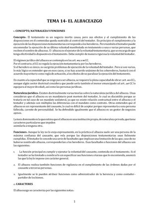 TEMA 3 Apuntes De Derecho Civil De Familia Y Sucesiones Grupo De