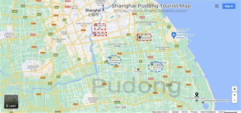 shanghai tourist map - China Tours @WestChinaGo