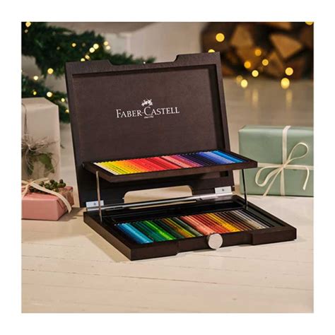 Crayons De Couleur Polychromos Coffret Bois 250 Ans Faber Castell