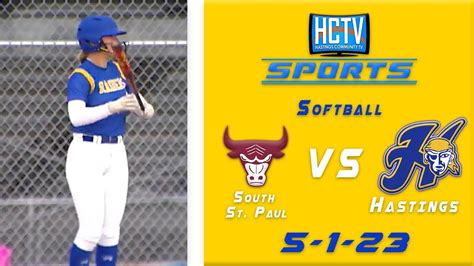 Hctv Sports Hastings Softball Vs South St Paul Packers Youtube