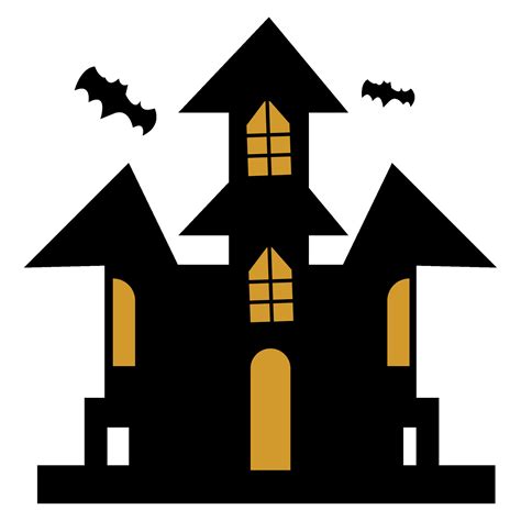 Halloween house clipart 48919347 Vector Art at Vecteezy