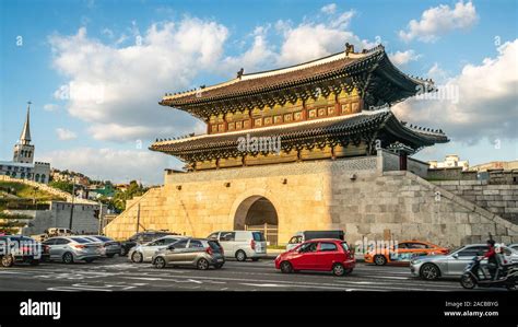 Seoul Korea , 23 September 2019 : Dongdaemun or East gate of the ...