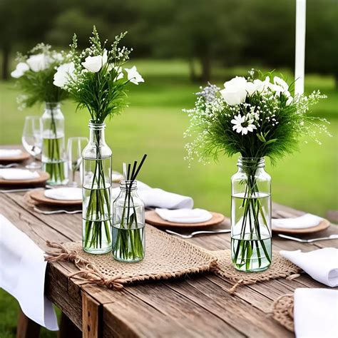 Decoração Com Garrafas De Vidro Para Casamento - Dicas para criar uma decoração de casamento com garrafas de vidro
