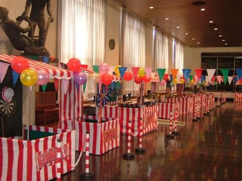 Kermesse Para Fiestas Decoraciones De Fiesta De Circo Fiesta De