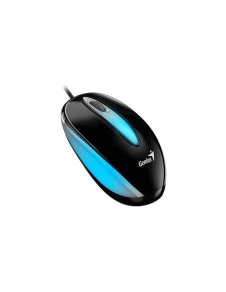 GENIUS MOUSE USB DX MINI FLASHING LED BLACK