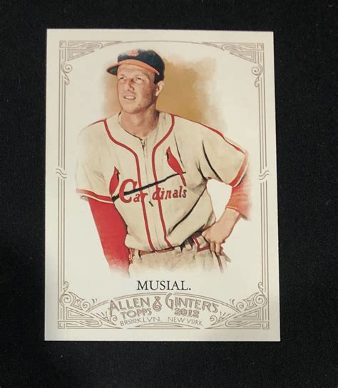 Topps Allen Ginter Stan Musial St Louis Cardinals Ebay