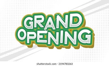 Grand Opening Banner Template Design Stock Vector (Royalty Free ...