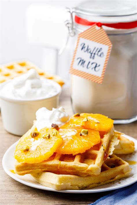 Make-Ahead Waffle Mix in a Jar for Breakfast Lovers - Dodo Burd