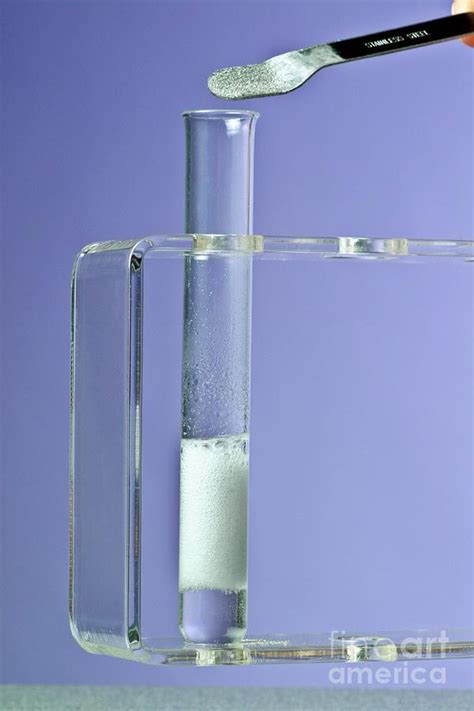 Magnesium Acid Reaction Photograph By Martyn F Chillmaid Science Photo