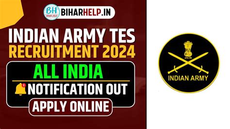 Indian Army Tes Recruitment For Technical Entry Scheme