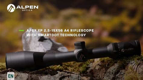 Alpen Optics Apex Xp X A Riflescope With Smartdot Technology