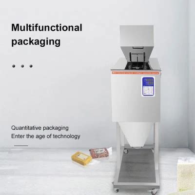 Super Large Capacity Granule Powder Filling Machine Rice Sugar Nuts