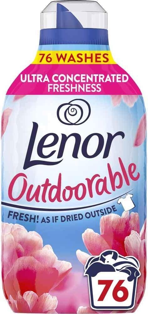 Lenor Outdoorable Pink Blossom Fabric Conditioner Pris